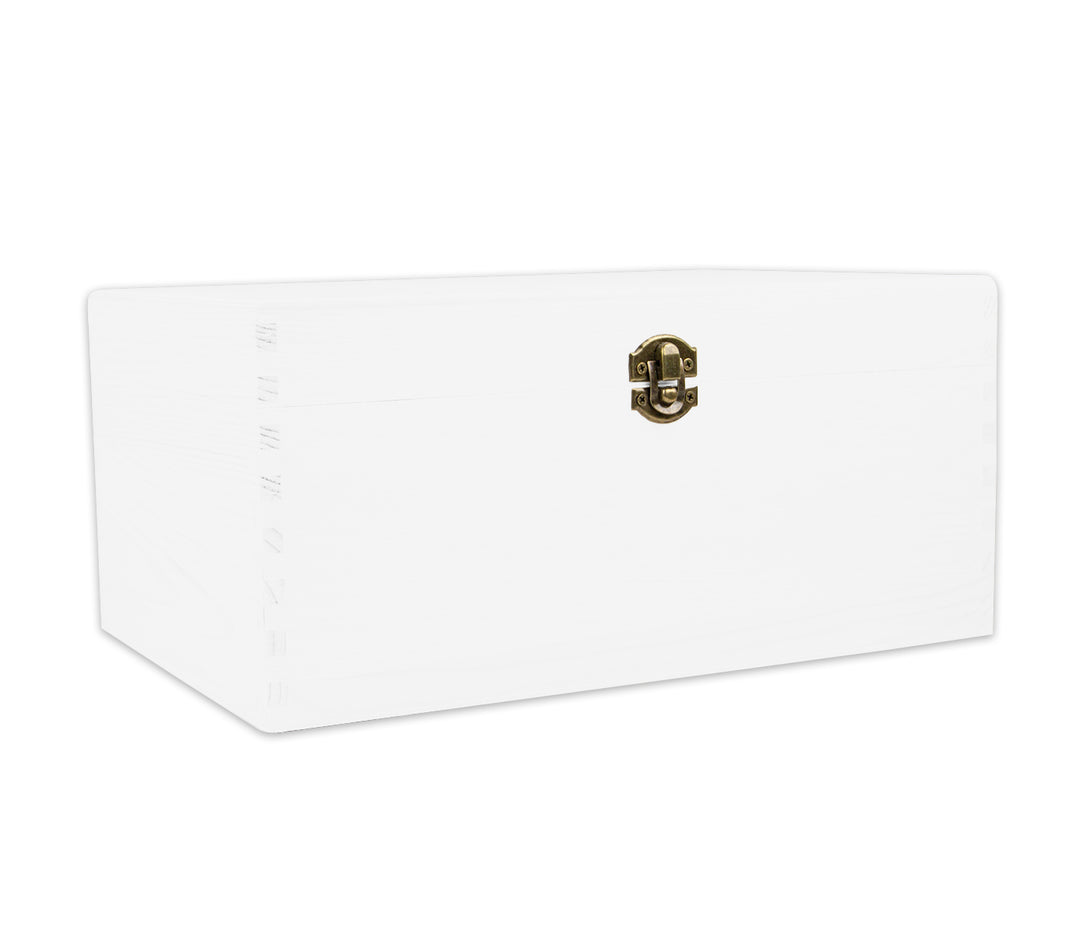 holzkiste aufbewahrung klein Holzbox mit Deckel weiß